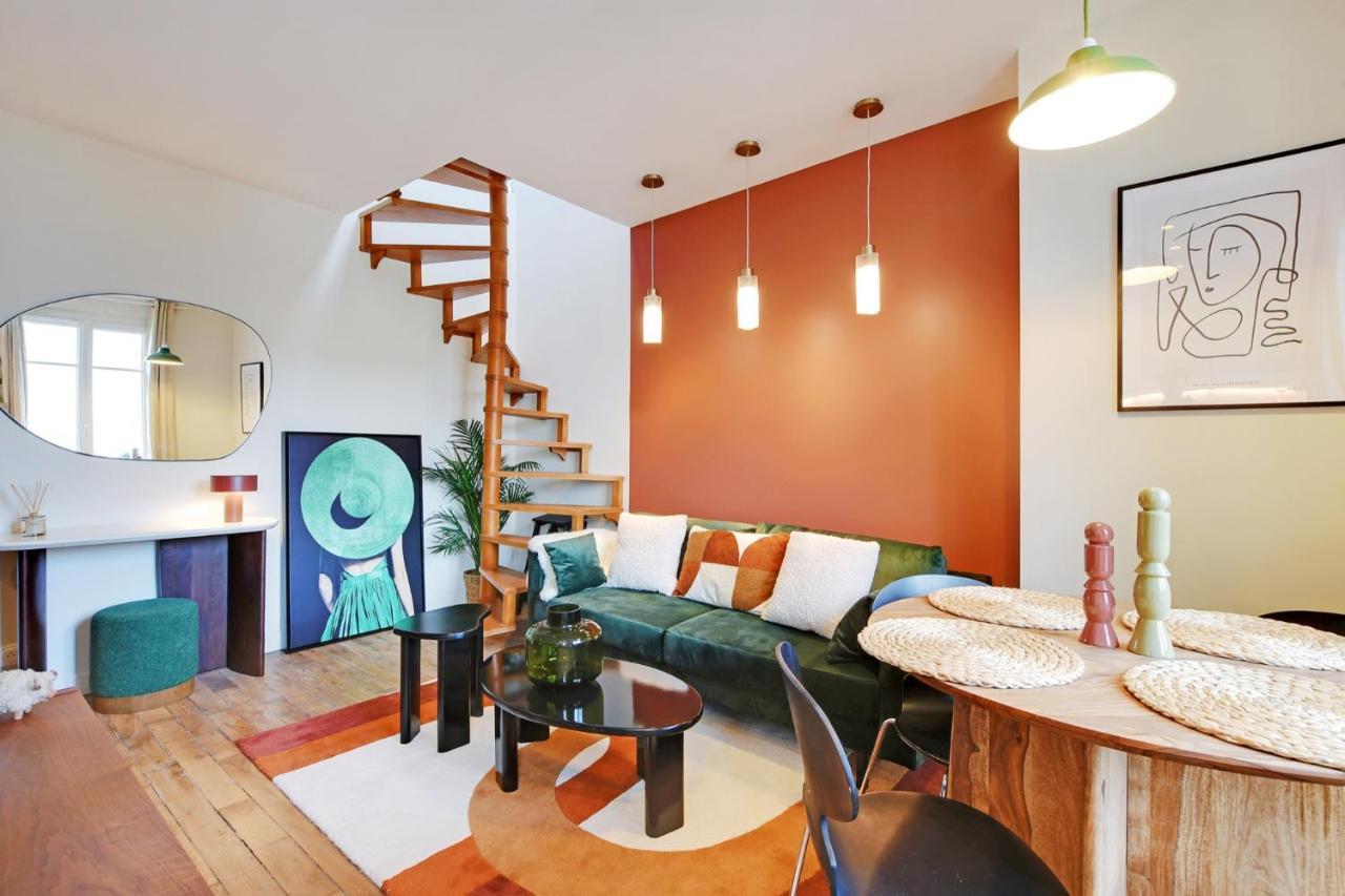 Luxury Duplex Lejlighed Boulogne-Billancourt Eksteriør billede